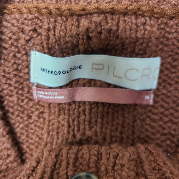 NWT Anthropologie Pilcro XS Sweater Cardigan - Picture 4 of 6